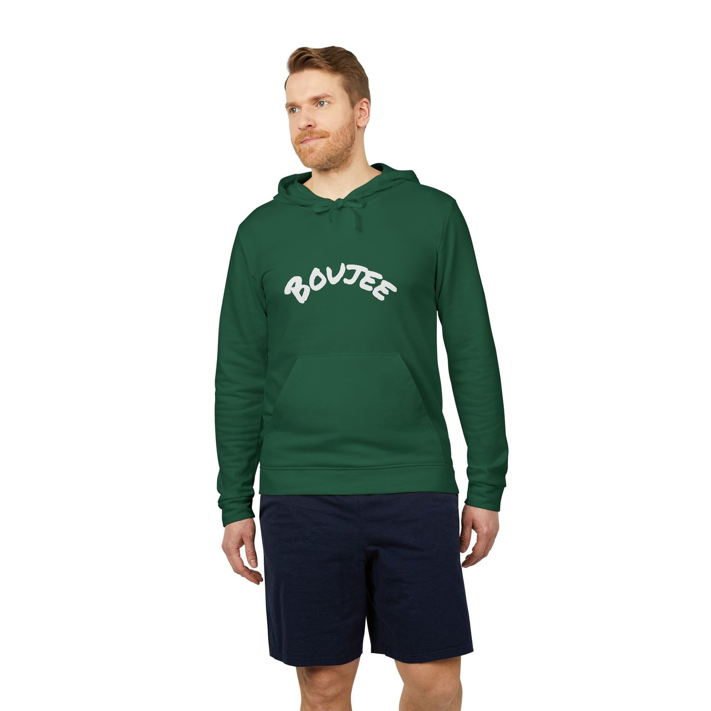 Adidas Unisex Fleece Hoodie - Cozy Casual Style Bougee