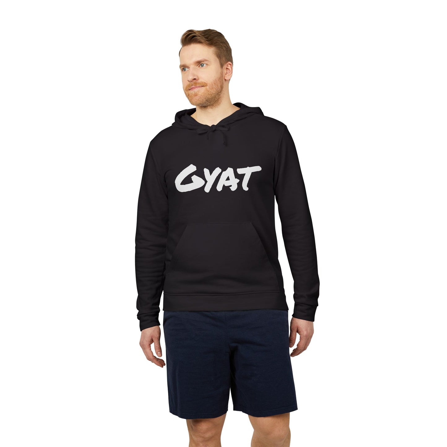 Unisex Fleece Hoodie GYAT Slang word , Casual Streetwear, Athleisure Comfort, Perfect Gift for Sports Lovers,