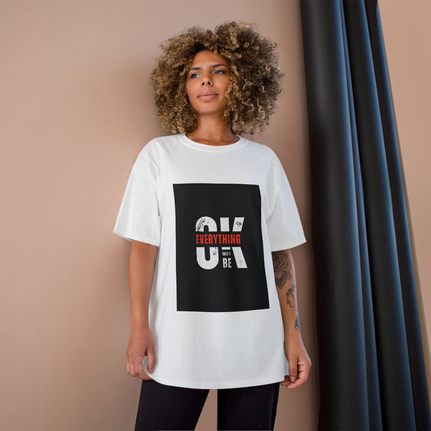 Champion T-Shirt — 'Be Everything You Can' Motivational Graphic Tee