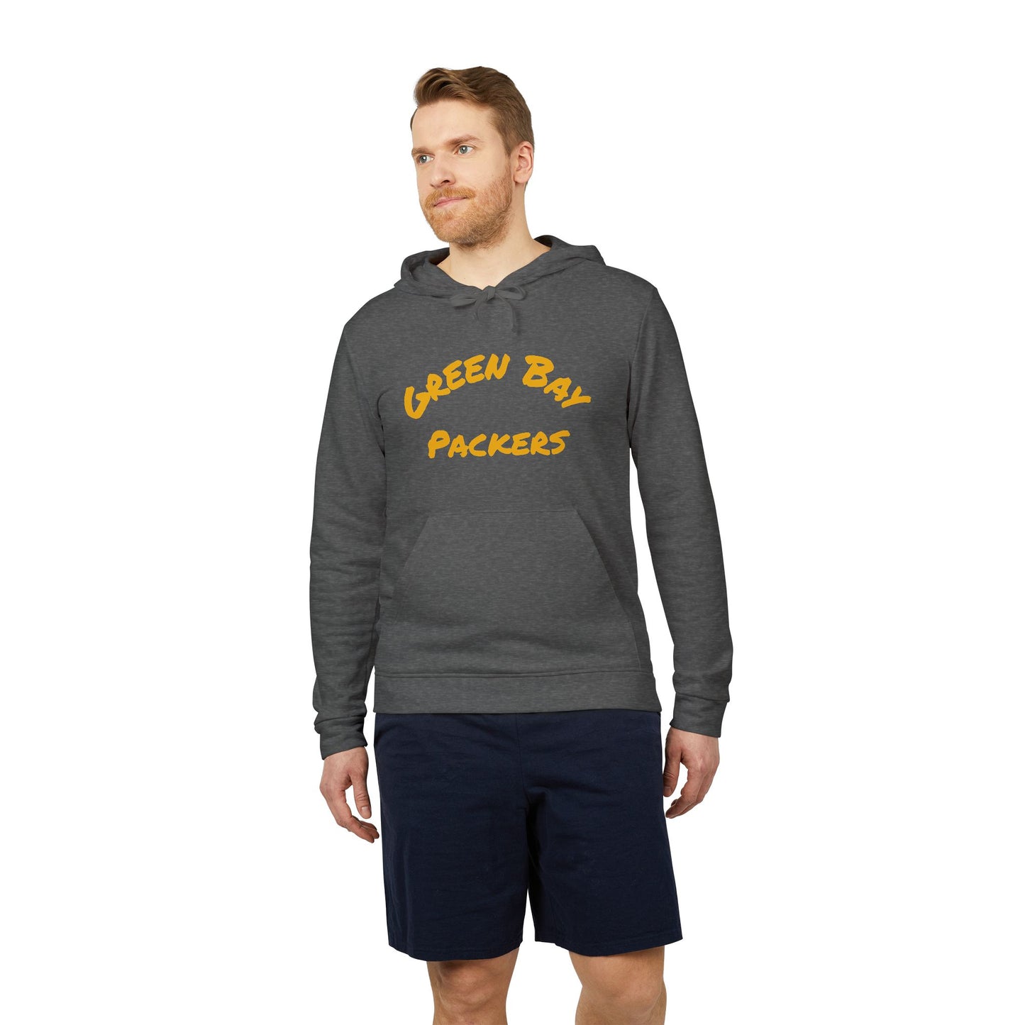 Fleece Hoodie Green Bay Packers Cozy Stylish Unisex adidas