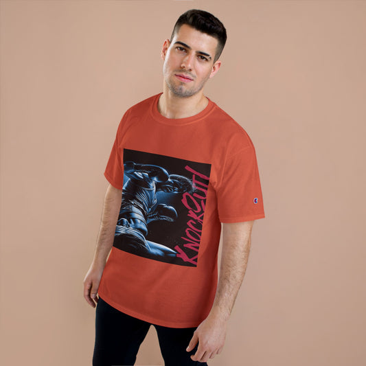 Champion 'Knockout' Boxing Tee – Graphic Fight Night T-Shirt