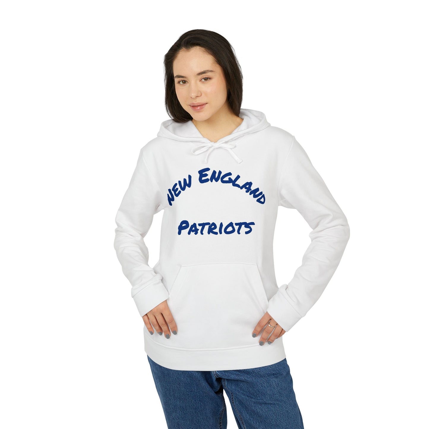 New England Patriots Fleece Hoodie, Cozy Sportswear, NFL Fan Gear, Unisex Hoodie for Game Day,