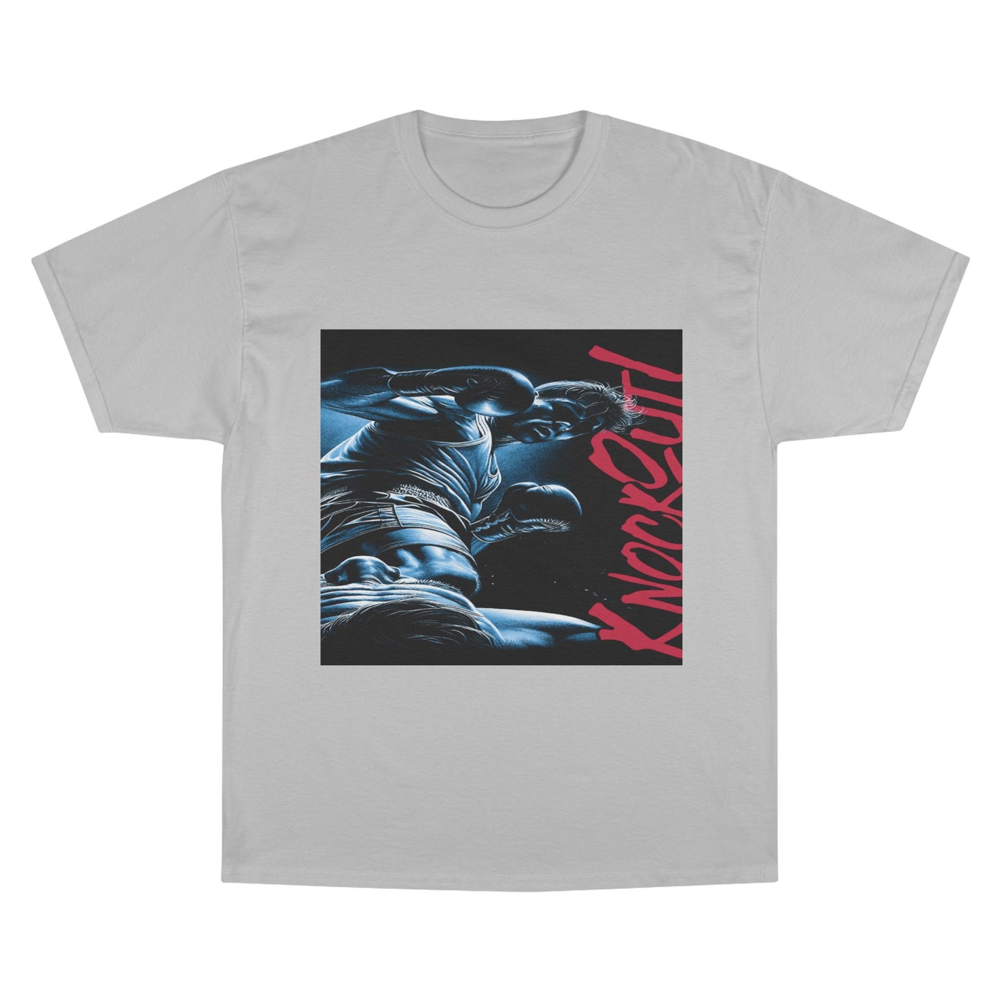Champion 'Knockout' Boxing Tee – Graphic Fight Night T-Shirt