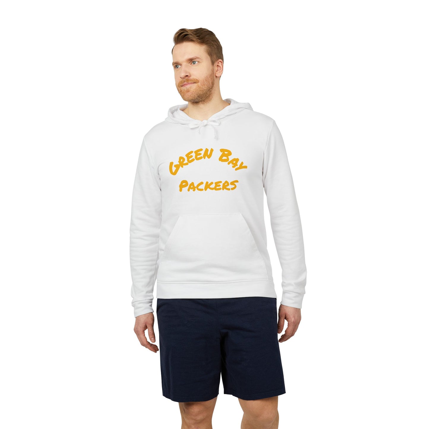 Fleece Hoodie Green Bay Packers Cozy Stylish Unisex adidas