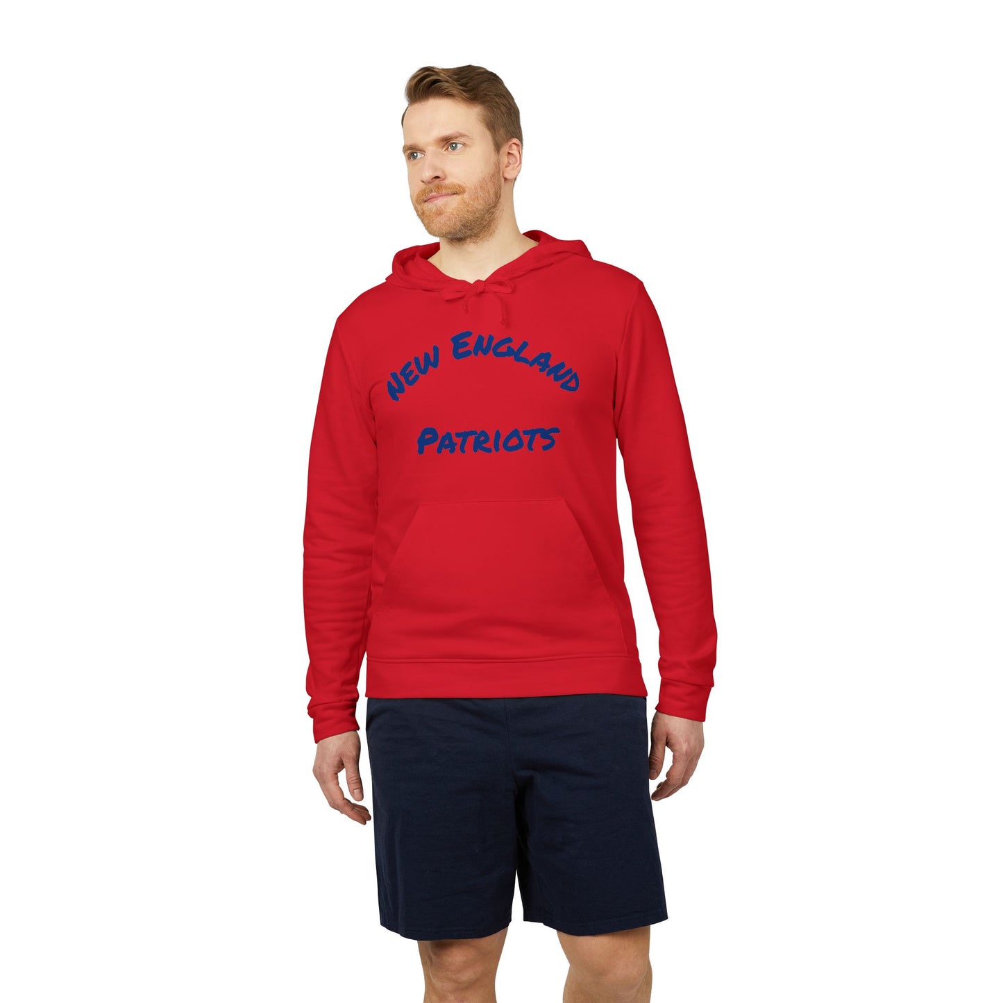 New England Patriots Fleece Hoodie, Cozy Sportswear, NFL Fan Gear, Unisex Hoodie for Game Day,