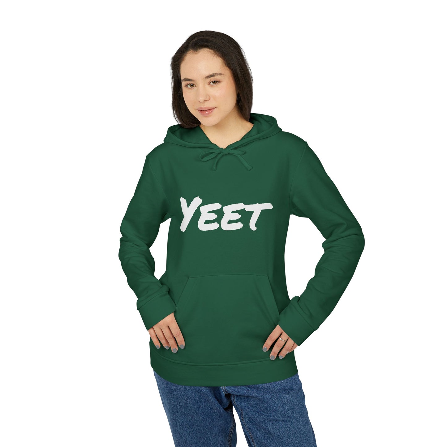 Fleece Hoodie YEET Slang Word Unisex