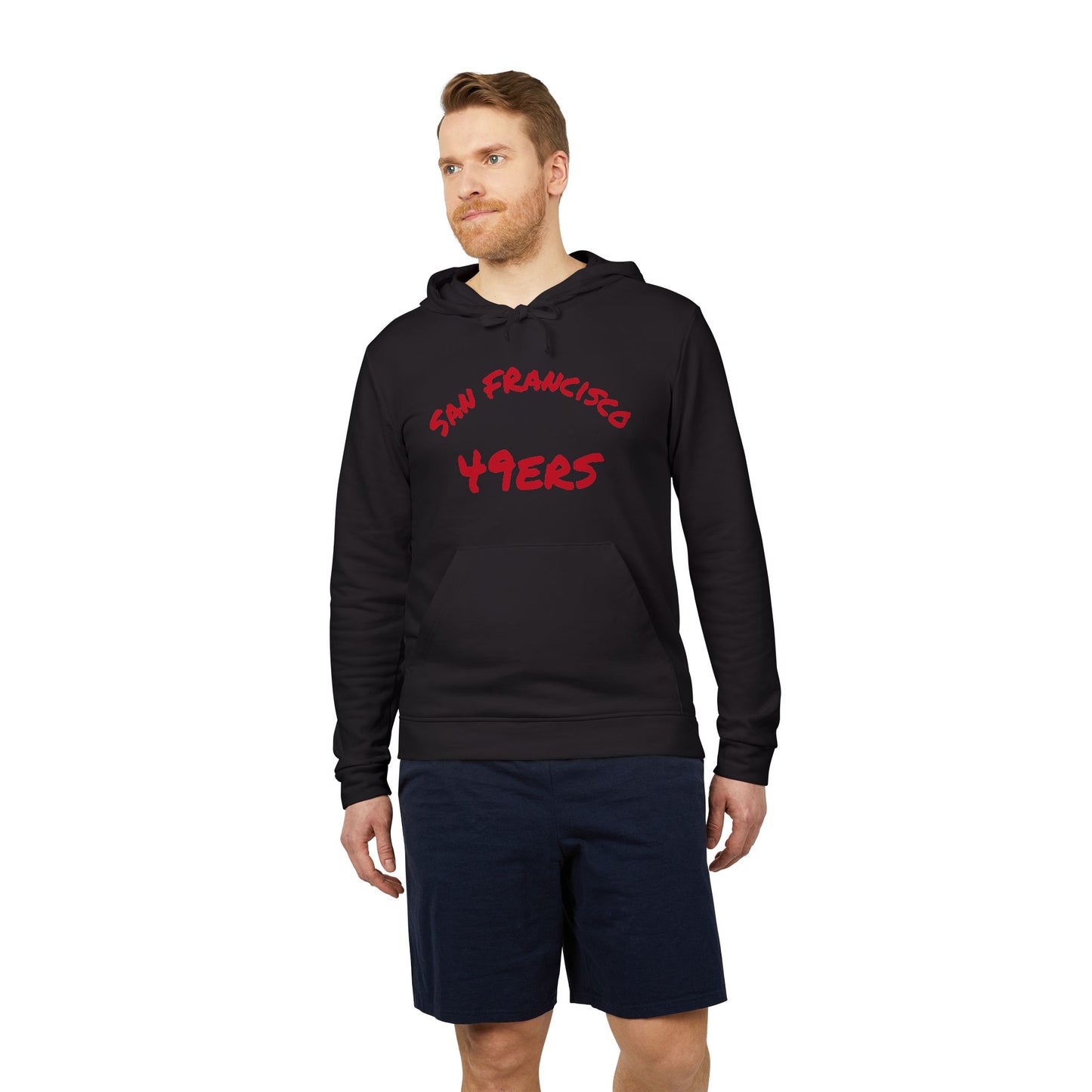 San Francisco 49ers Fleece Hoodie, Cozy Sportswear Unisex Layering Piece, Game Day Apparel,