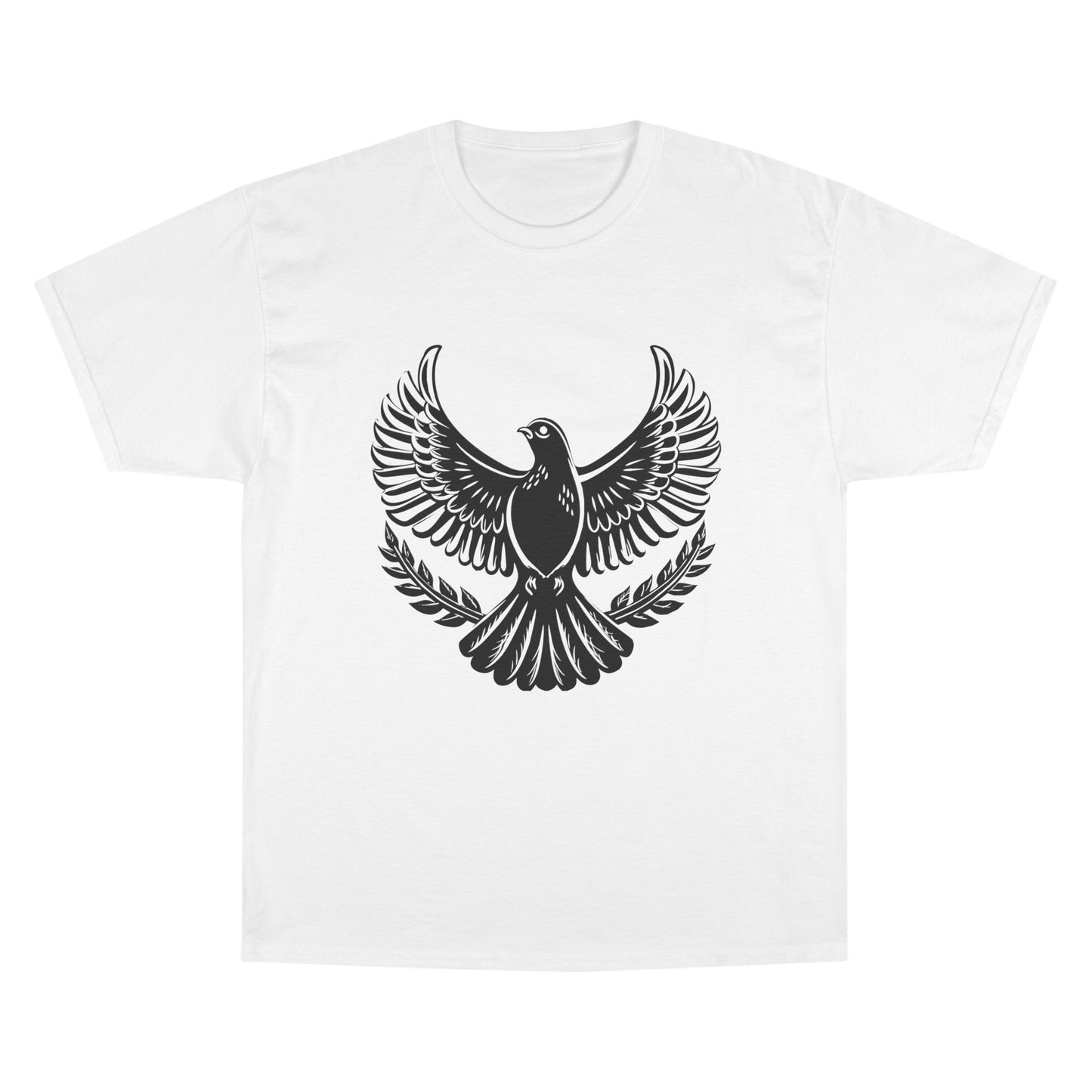 Champion T-Shirt — Bold Rising Eagle Graphic Tee