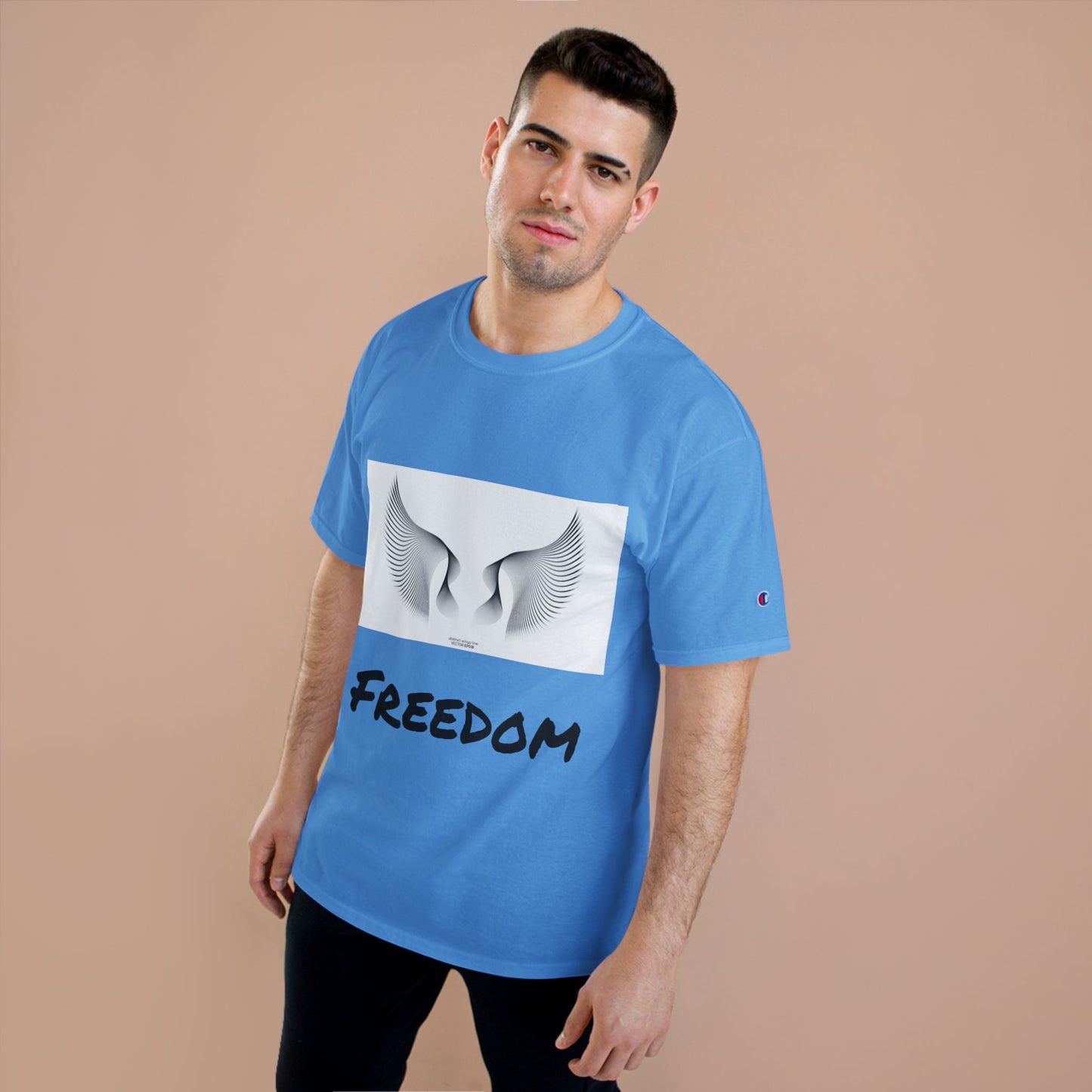 Freedom Wings T-Shirt — Champion Style Graphic Tee