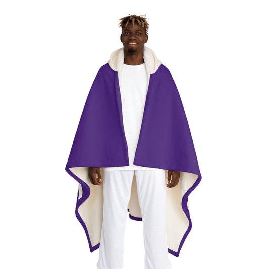 Cozy Sherpa Fleece Poncho Blanket - Minnesota Vikings  Perfect for Lounging, Gifts, Outdoors,