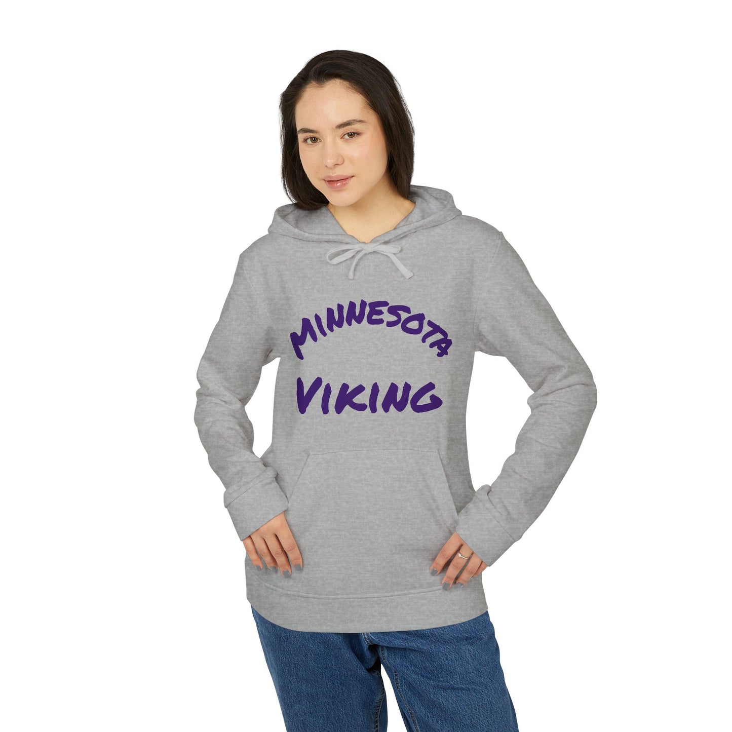 Cozy Minnesota Vikings Hoodie, Unisex Fleece Sweatshirt, Perfect for Game Day, Sports Fan Gift, Fall & Winter Wear, Team Spirit Apparel