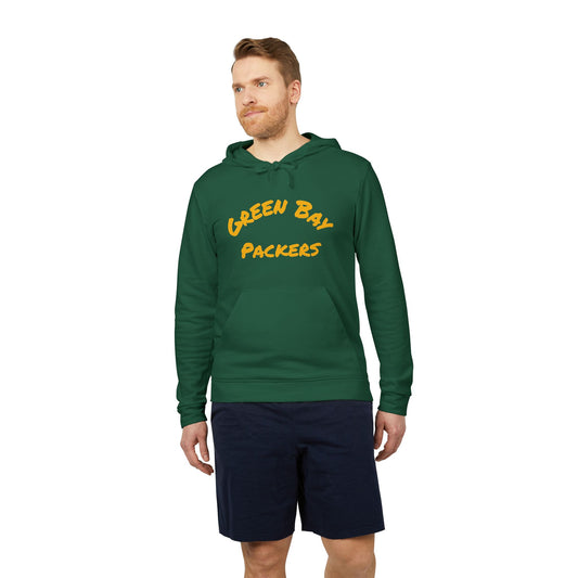 Fleece Hoodie Green Bay Packers Cozy Stylish Unisex adidas