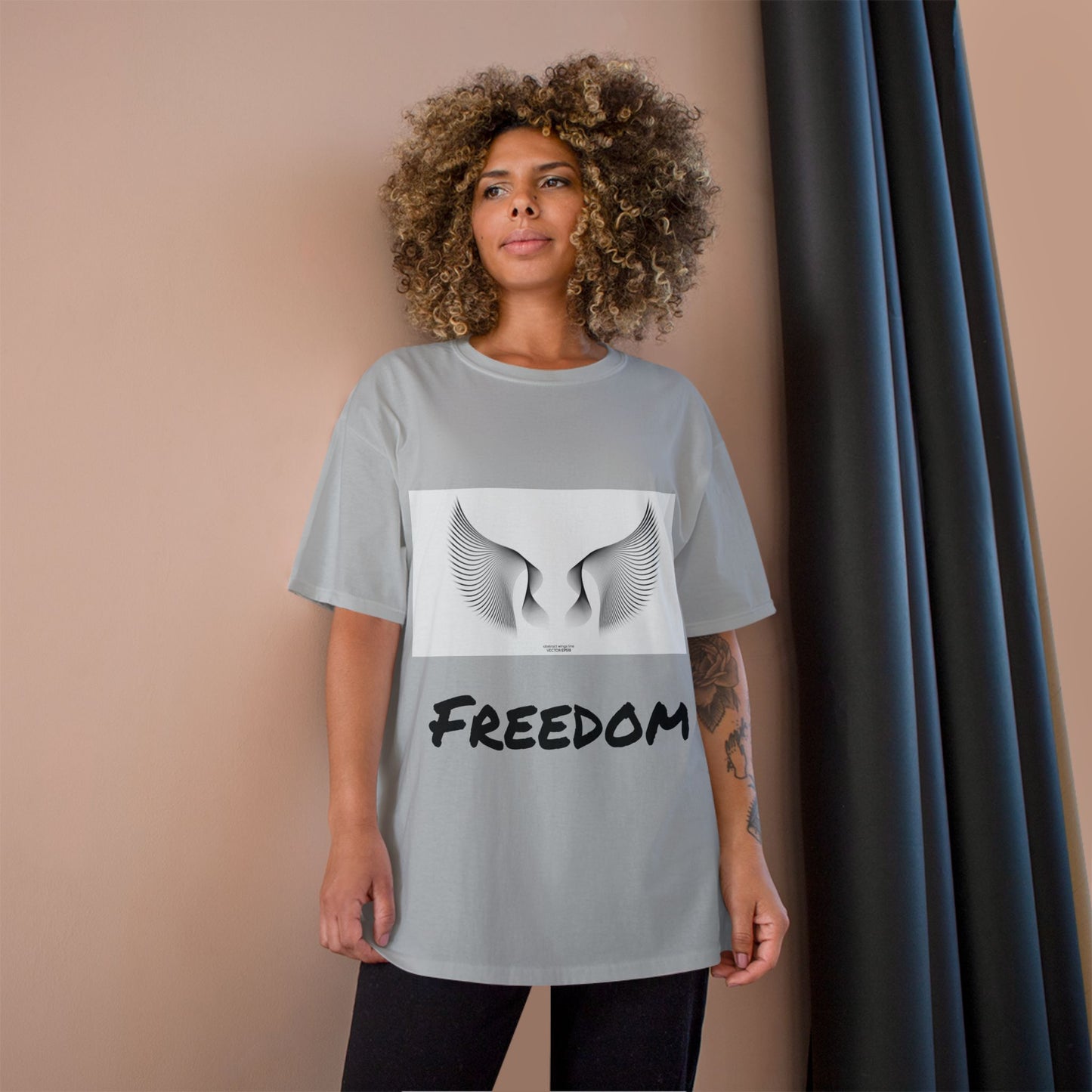 Freedom Wings T-Shirt — Champion Style Graphic Tee