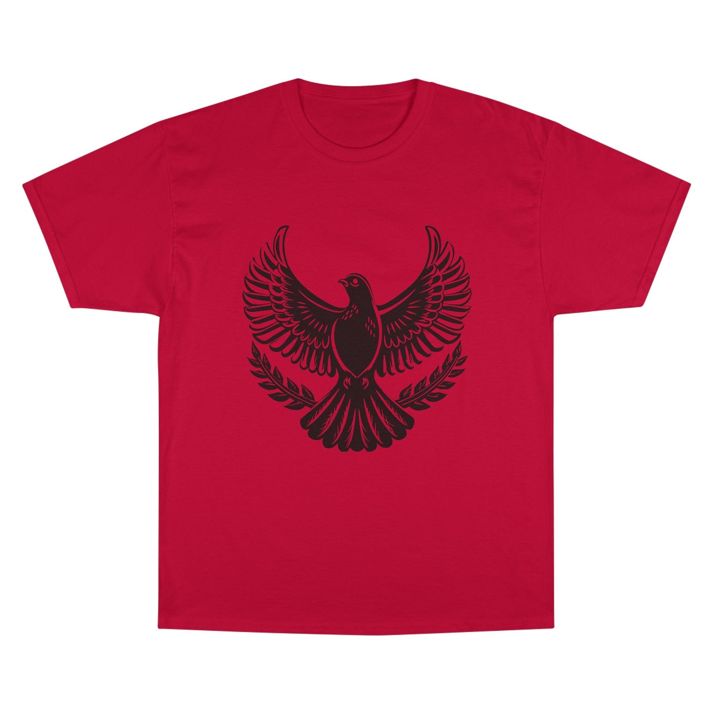 Champion T-Shirt — Bold Rising Eagle Graphic Tee