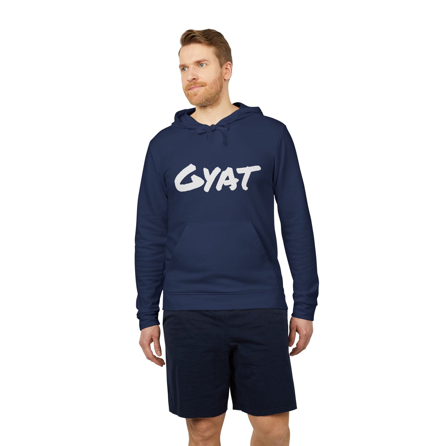 Unisex Fleece Hoodie GYAT Slang word , Casual Streetwear, Athleisure Comfort, Perfect Gift for Sports Lovers,