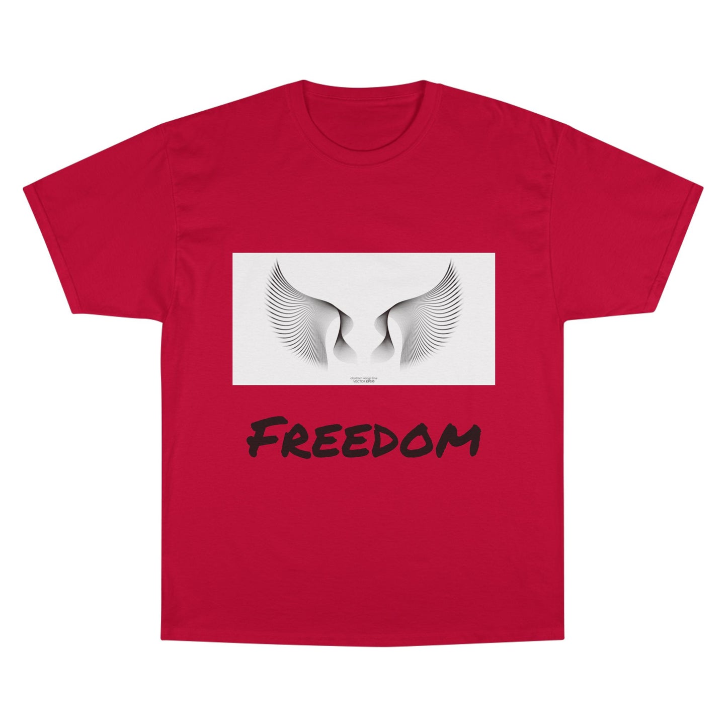 Freedom Wings T-Shirt — Champion Style Graphic Tee