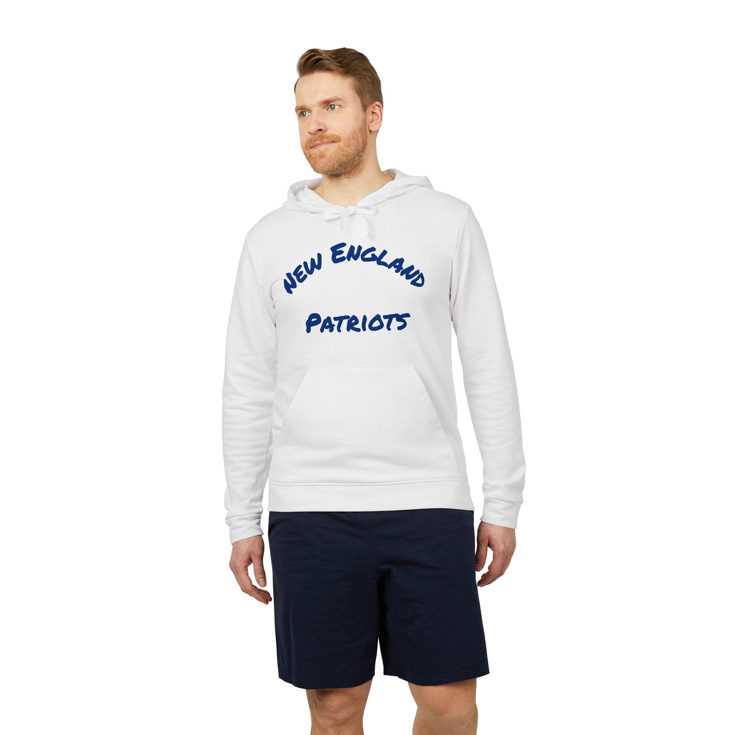 New England Patriots Fleece Hoodie, Cozy Sportswear, NFL Fan Gear, Unisex Hoodie for Game Day,