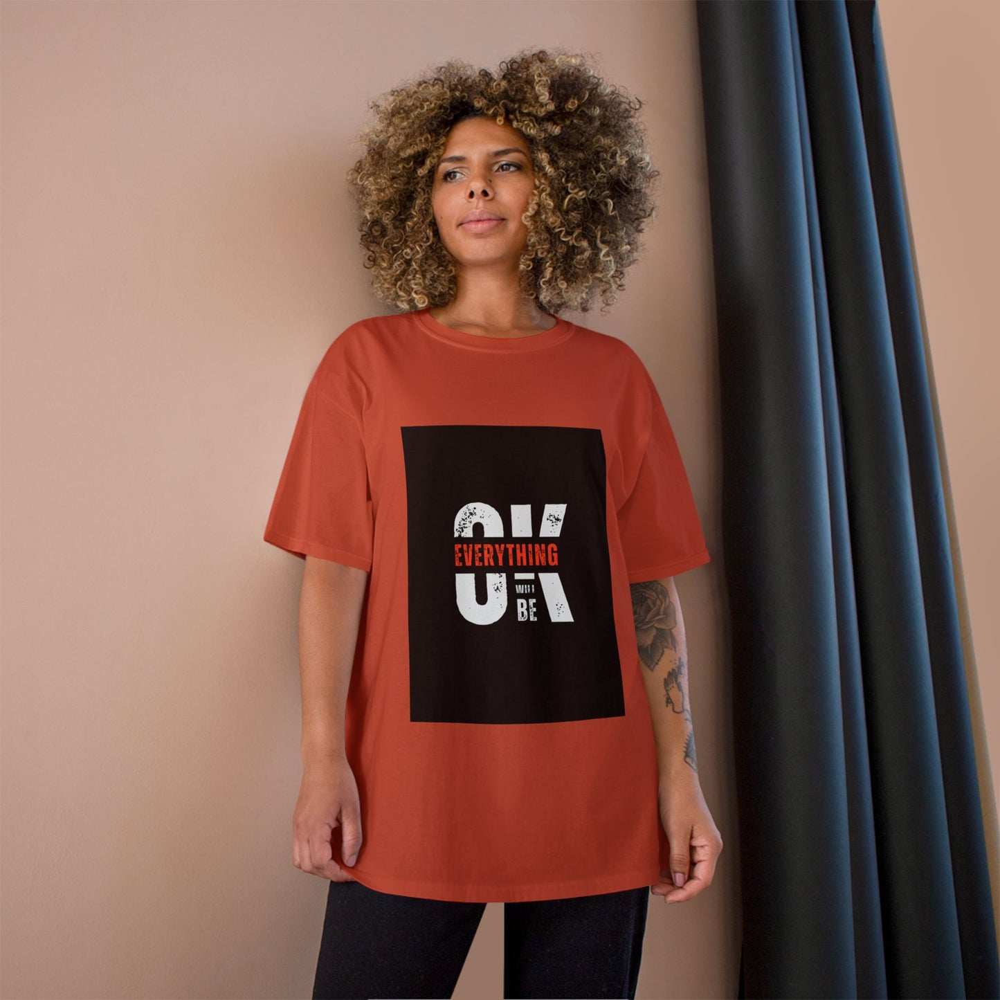 Champion T-Shirt — 'Be Everything You Can' Motivational Graphic Tee