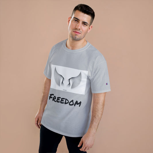 Freedom Wings T-Shirt — Champion Style Graphic Tee