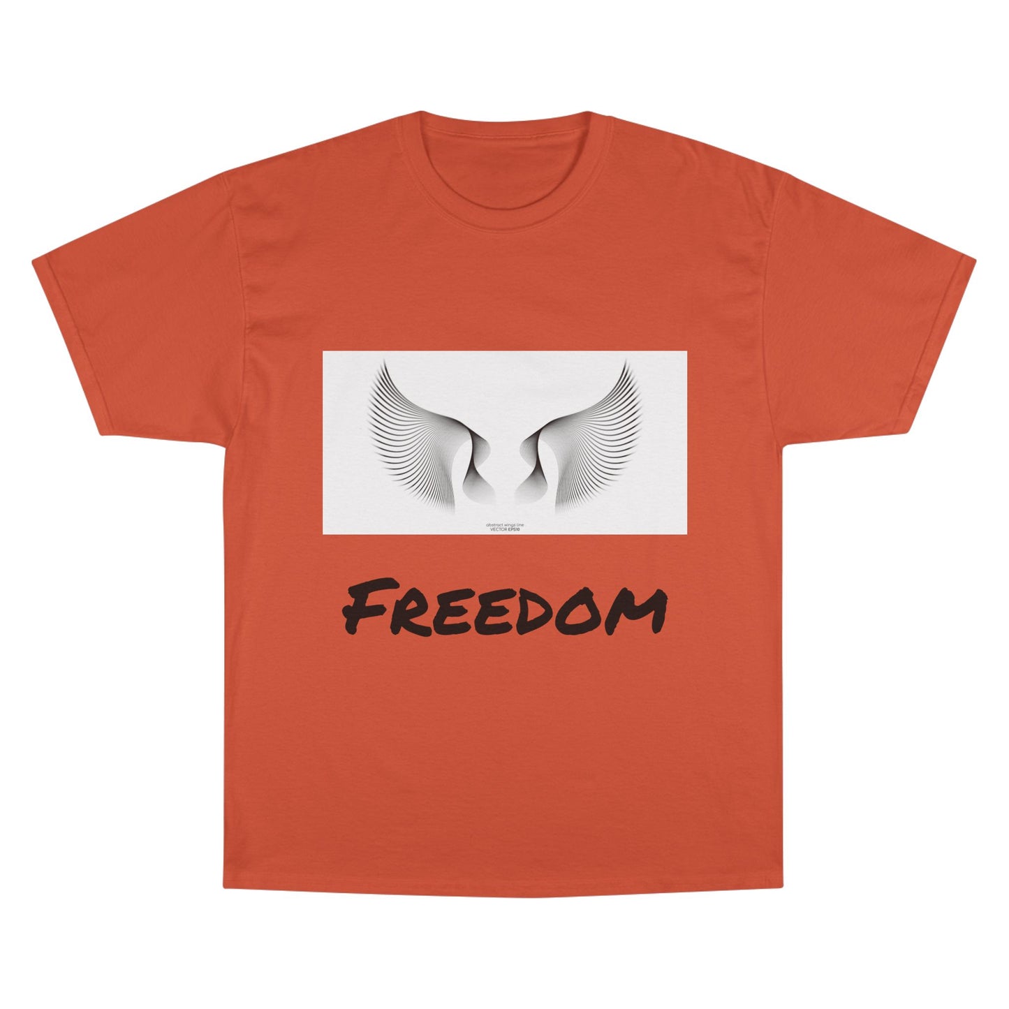 Freedom Wings T-Shirt — Champion Style Graphic Tee