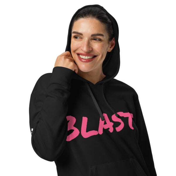 Women' Slang Word Blast adidas fleece hoodie