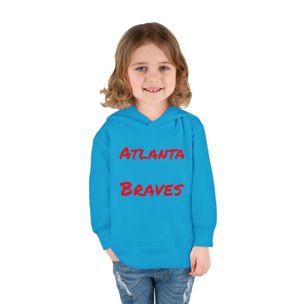 Toddler Braves Fleece Hoodie - Cozy Sportswear for Kids - Image 12