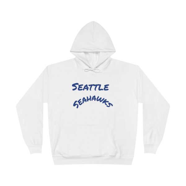 Seattle Seahawks Eco-Friendly Pullover Hoodie - Perfect for Game Days! - Image 5