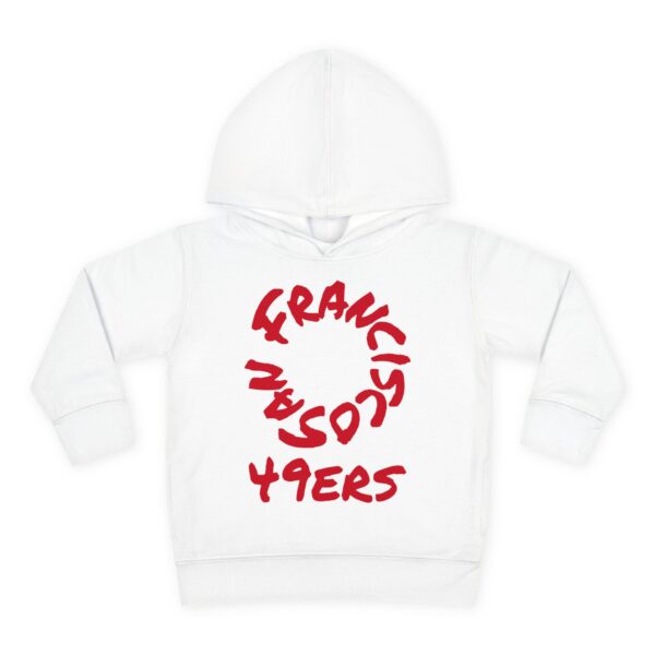 Toddler 49ers Fleece Hoodie - Cozy NFL Football Gear - Image 6