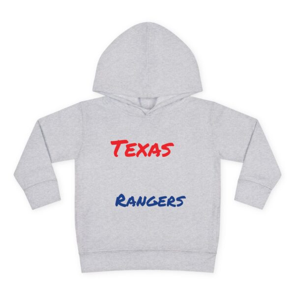 Texas Rangers Toddler Fleece Hoodie - Cozy Kids Pullover for Young Fans - Image 9