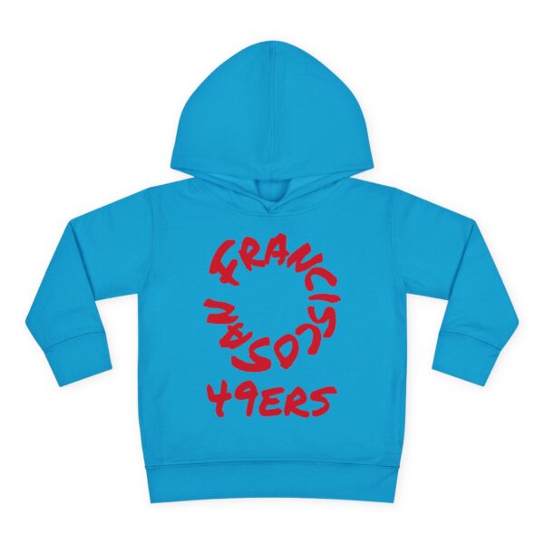 Toddler 49ers Fleece Hoodie - Cozy NFL Football Gear - Image 2