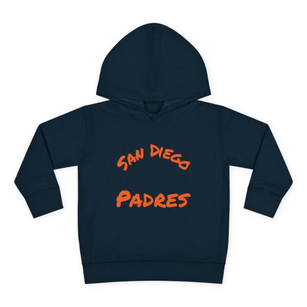 San Diego Padres Toddler Pullover Fleece Hoodie - Perfect for Mini Sports Fans - Image 2