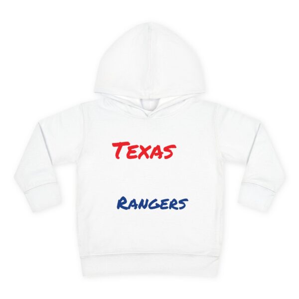 Texas Rangers Toddler Fleece Hoodie - Cozy Kids Pullover for Young Fans - Image 6