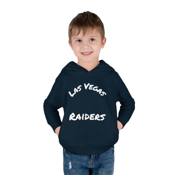 Toddler Fleece Hoodie - Las Vegas Raiders Design - Image 15