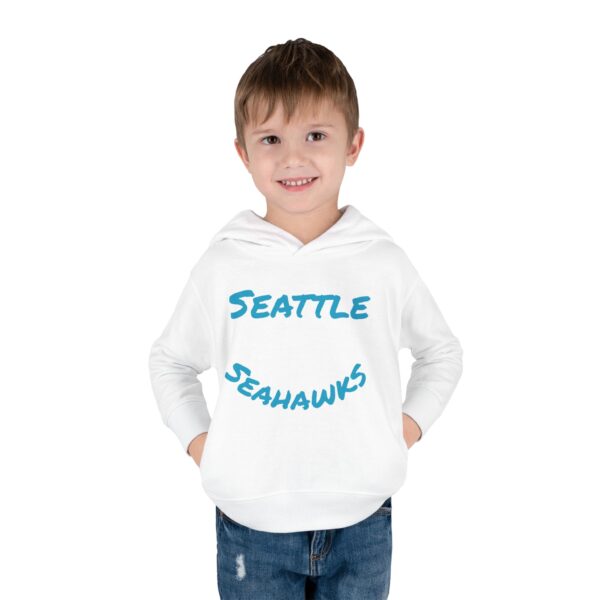 Seattle Seahawks Toddler Fleece Hoodie - Cozy Team Spirit for Little Fans - Image 7