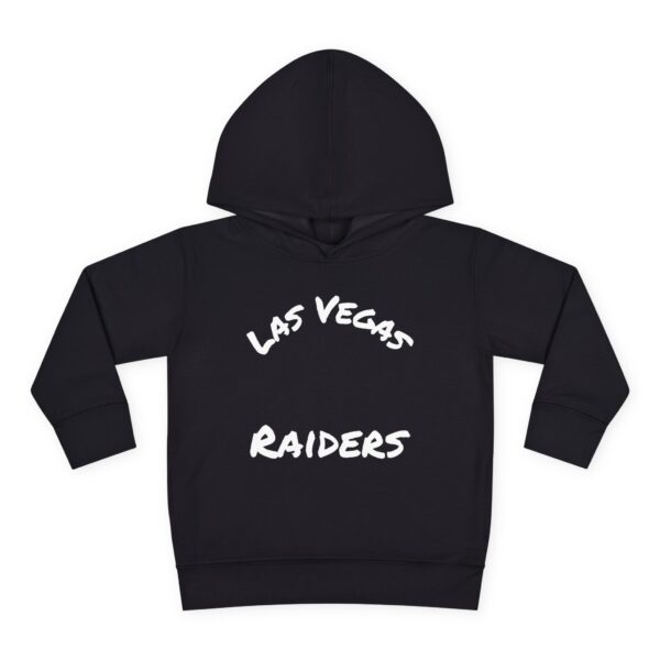 Toddler Fleece Hoodie - Las Vegas Raiders Design - Image 2