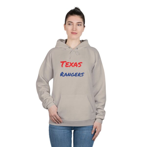 Texas Rangers Eco-Friendly Hoodie Sweatshirt - Image 9