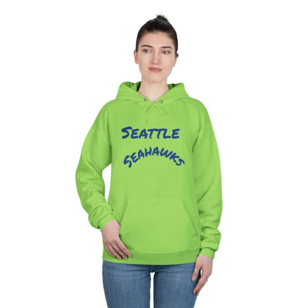 Seattle Seahawks Eco-Friendly Pullover Hoodie - Perfect for Game Days! - Image 11