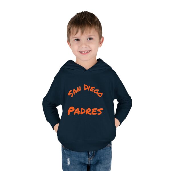 San Diego Padres Toddler Pullover Fleece Hoodie - Perfect for Mini Sports Fans - Image 4
