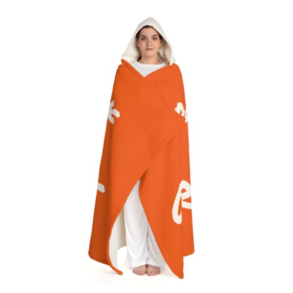 Houston Cougars basketball Cozy Hooded Sherpa Fleece Blanket  - Perfect for Winter Nights and Relaxation - Image 3