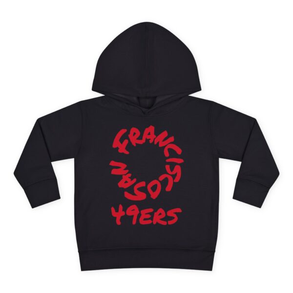 Toddler 49ers Fleece Hoodie - Cozy NFL Football Gear - Image 17