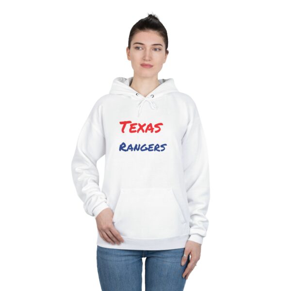 Texas Rangers Eco-Friendly Hoodie Sweatshirt - Image 3