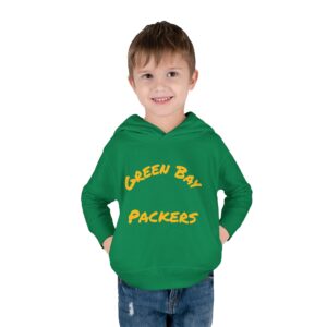 Green Bay Packers Toddler Pullover Fleece Hoodie - Cozy & Sporty Kids Apparel