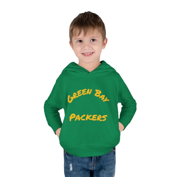 Green Bay Packers Toddler Pullover Fleece Hoodie - Cozy & Sporty Kids Apparel