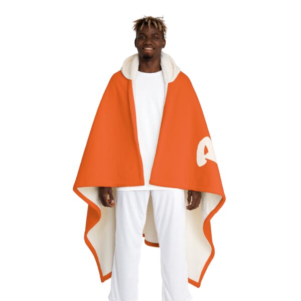 Houston Cougars basketball Cozy Hooded Sherpa Fleece Blanket  - Perfect for Winter Nights and Relaxation - Image 2