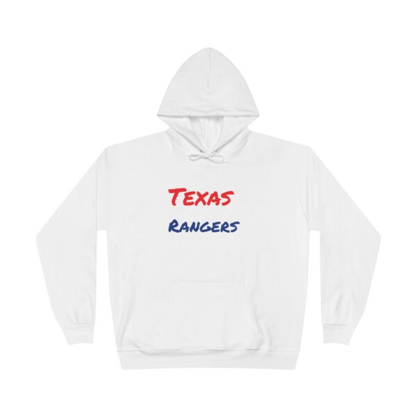 Texas Rangers Eco-Friendly Hoodie Sweatshirt - Image 4