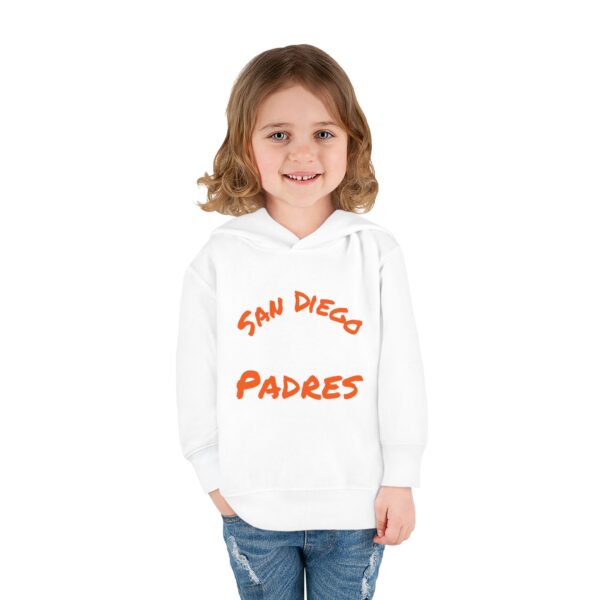 San Diego Padres Toddler Pullover Fleece Hoodie - Perfect for Mini Sports Fans - Image 5