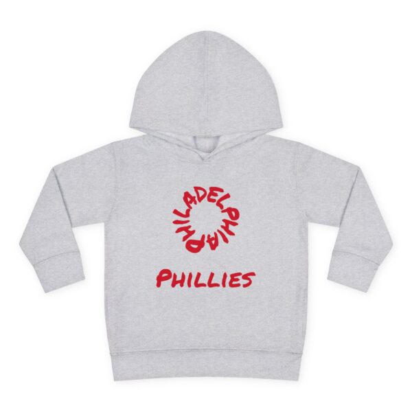 Toddler Phillies Fleece Hoodie - Cute Philadelphia Sports Apparel for Kids - Image 2