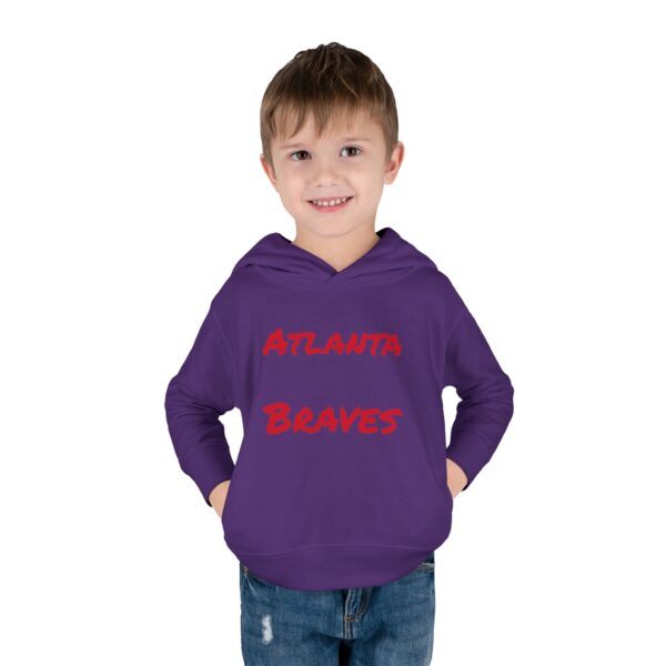 Toddler Braves Fleece Hoodie - Cozy Sportswear for Kids - Image 23