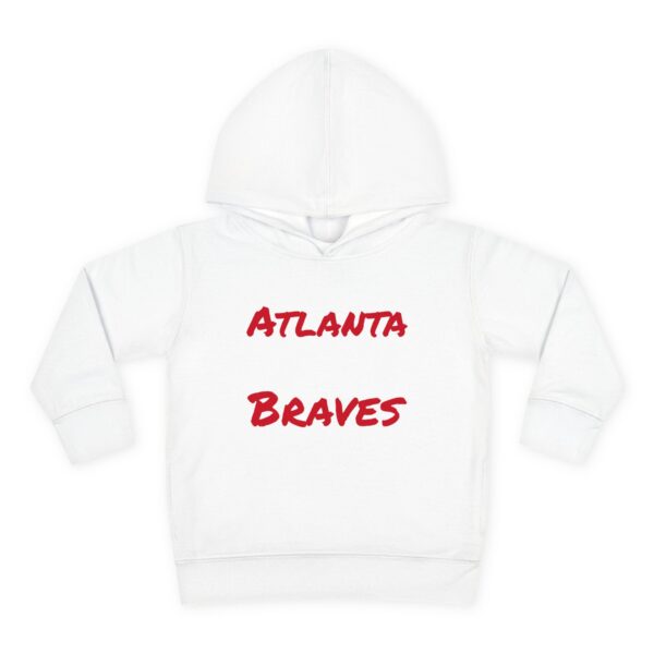 Toddler Braves Fleece Hoodie - Cozy Sportswear for Kids - Image 5
