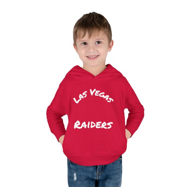 Toddler Fleece Hoodie - Las Vegas Raiders Design - Image 19